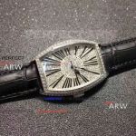 Perfect Replica Franck Muller Geneve Quartz Watch Full Diamond Case